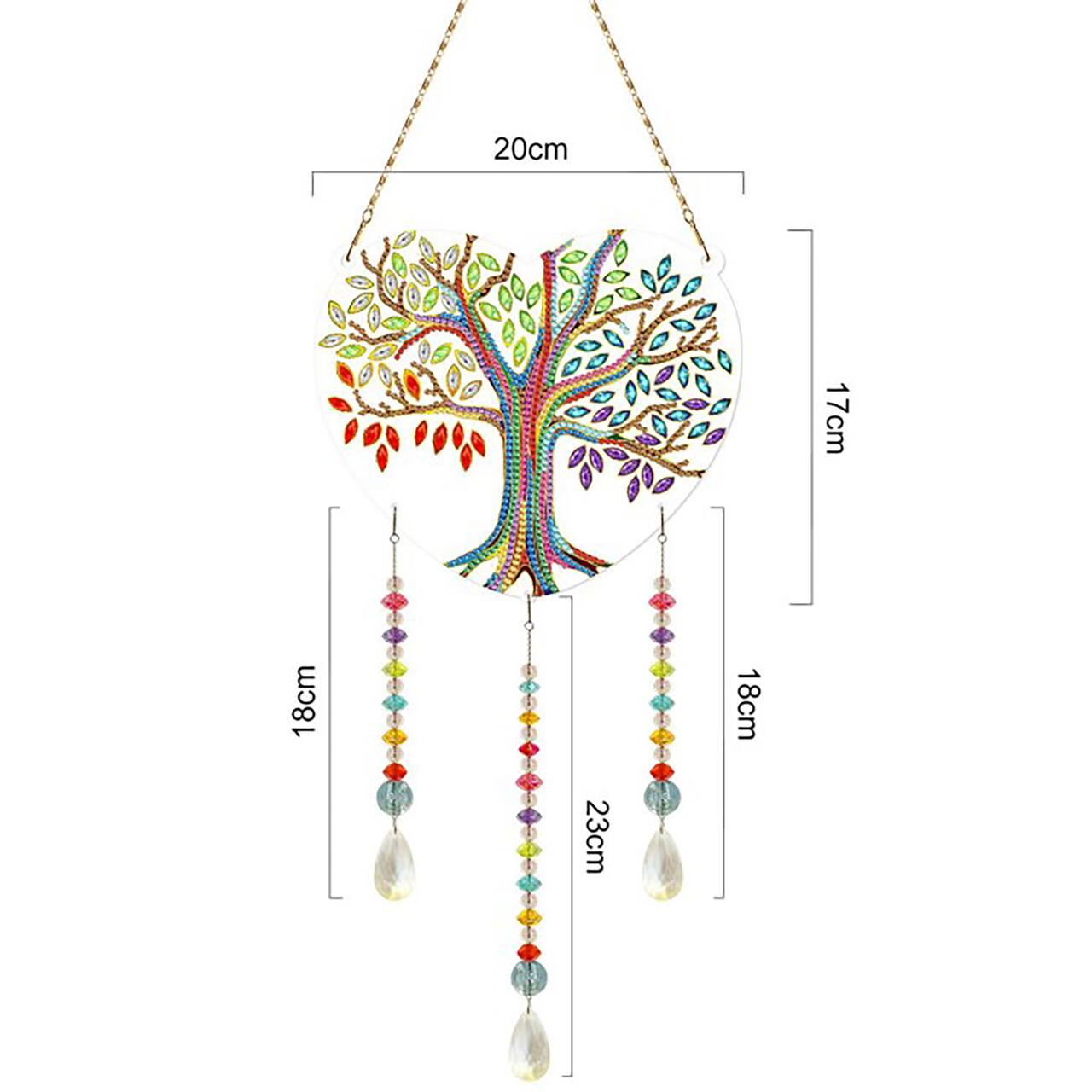 Sparkly Selections Colorful Tree Acrylic Wall Hanger Diamond Painting